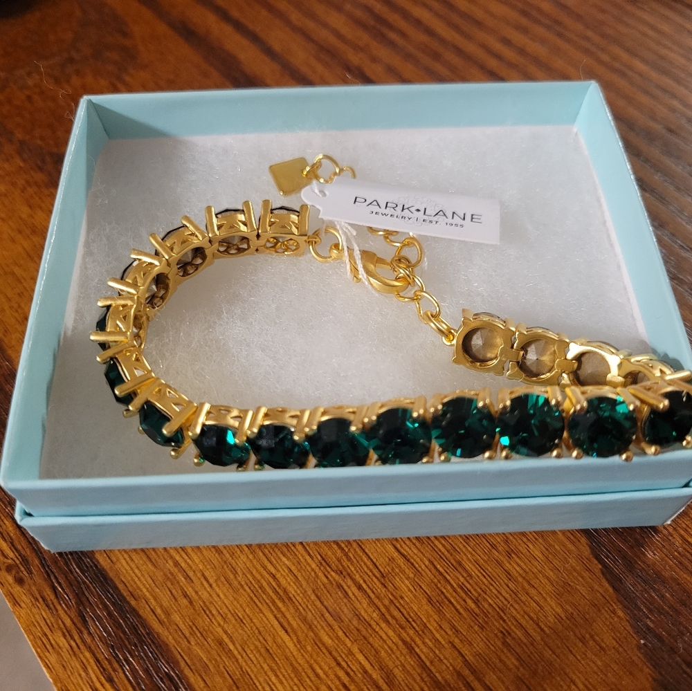 Impressions Emerald Green Braclet Park Lane